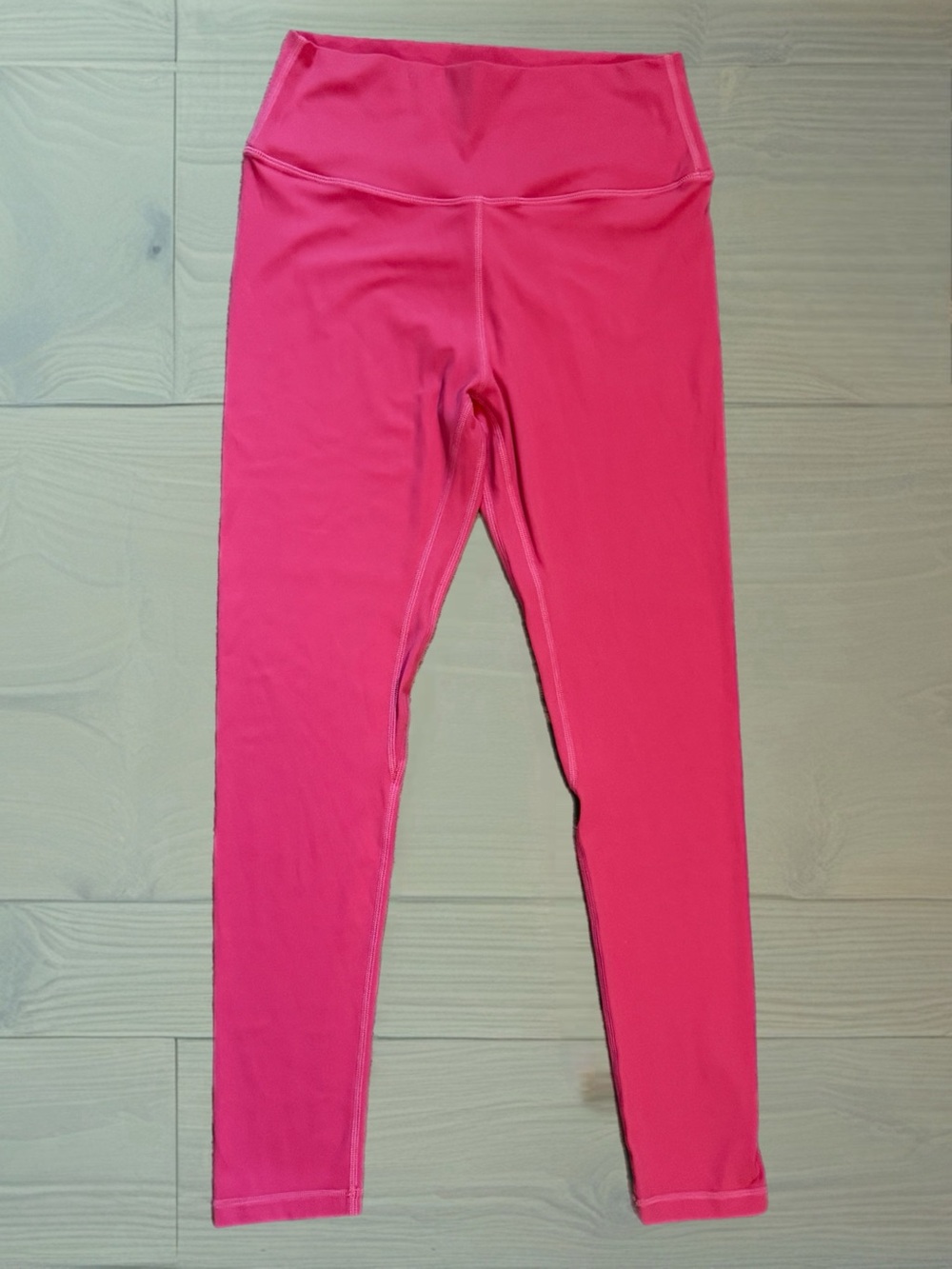 Source Unknown Vibrant Pink High-Waist Leggings - Picture 2 of 5
